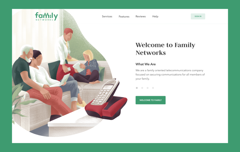 Family.net — simplifying the complex screenshot 1